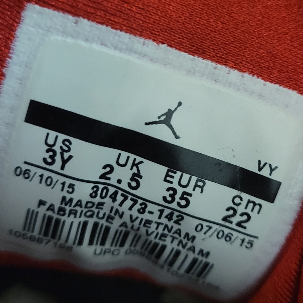 Air Jordan 7 Retro (PS) Rare "Nothing But Net" (2015) B3Y/G4.5 NEW W/OG BOX - Picture 10 of 11
